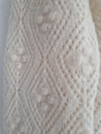 Sissy Boy vest | Maat M | Crème | Ajourgebreid |