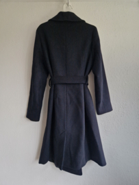 Mercer & Madison mantel | Maat L | Donkerblauw |