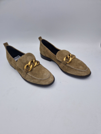 Dstrct loafers. Maat 41, Bruin/suède.