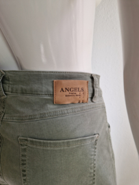 Angels jeans Darleen Crop. Maat 38, Zachtgroen.