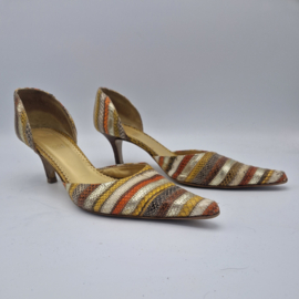 Lodi pumps. Maat 40,Multicolor/leer.