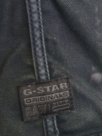 G-Star Raw denim jasje. Maat L. Zwart.