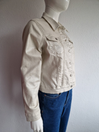 Red Button jasje. Maat L. Sparkle Pearl/ coating