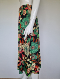 Ilse Jacobsen rok | Maat M | Zwart/bloemenprint |