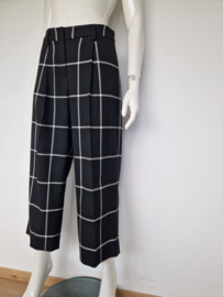 SIS by Spijkers en Spijkers culotte. Maat L. Zwart met ruit