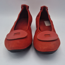 Arche ballerina's Ninaya. Maat 41, Rood/leer.