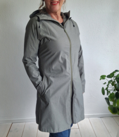 AGU Urban Outdoor lange regenjas | Maat M | Groen |