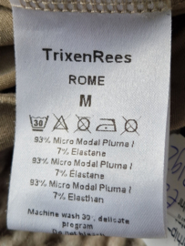 Trix & Rees top Rome. Maat M. Beige.