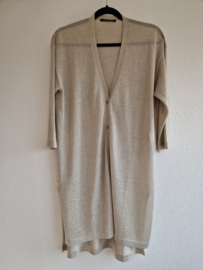 Luisa Cerano vest. Maat 40, Beige/goud
