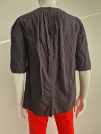 Alchemist blouse top. Maat L. Zwart