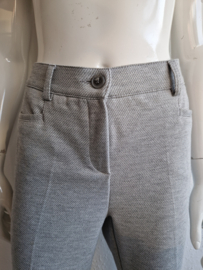 Toni pantalon. Maat 38, Lichtgrijs/visgraat