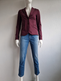 Summum blazer. Maat 36, Wijnrood