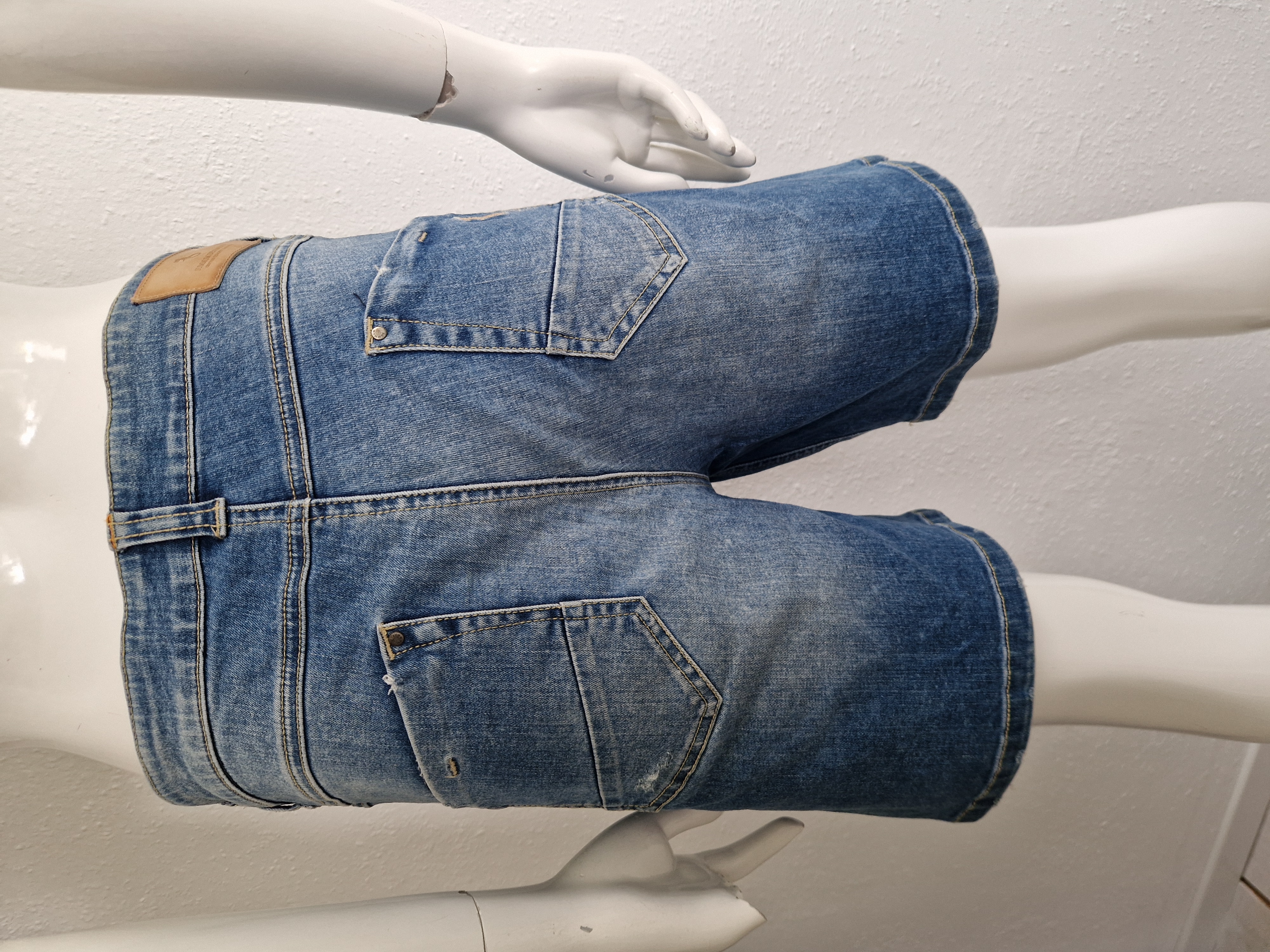 Summum denim shorts. Maat 40/42. Blauw.