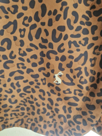 Joules regenjas. Maat 38, Bruin/luipaardprint.