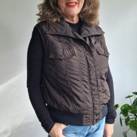 Marc Aurel bodywarmer | Maat 40 | Chocoladebruin |