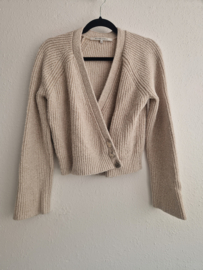 Second Female overslagvest Gerda. Beige. Maat S