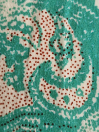 Antik Batik jurk. Maat 40, Mintgroen.