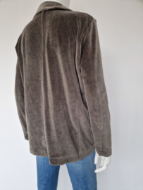 American Vintage blazer. Maat M. Grijs/fluweel.