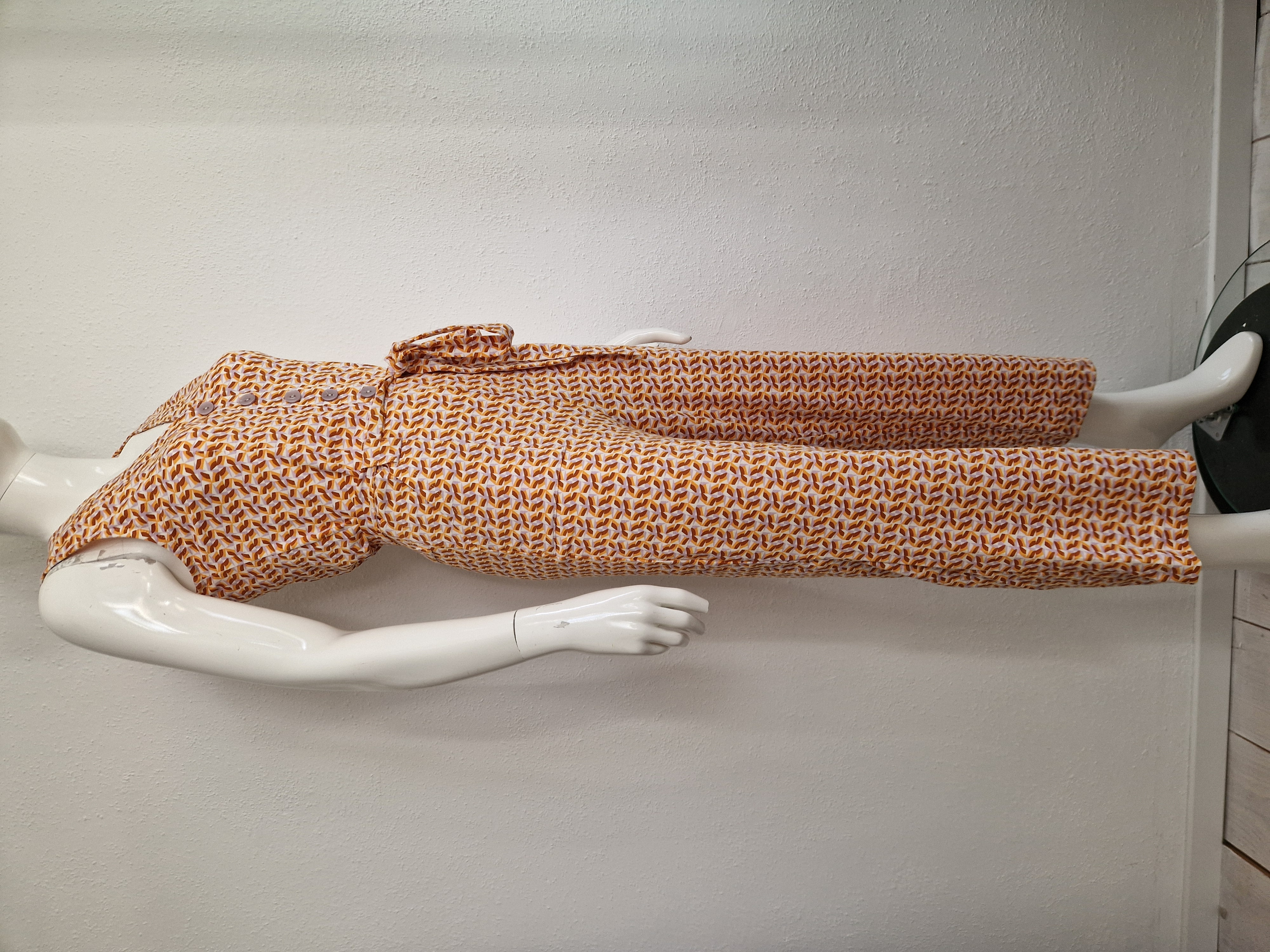 Zilch jumpsuit. Maat S. Origami/lavender.