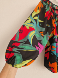 Joseph Ribkoff blouse | Maat 40 | Tropische bloemenprint |