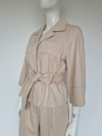 Rianni set (blazer + pantalon). Maat 38/40. Beige