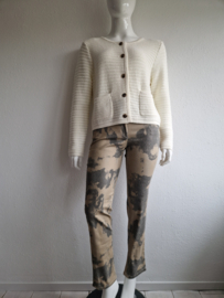 Zerres pantalon. Maat 42. Beige/snakeprint.