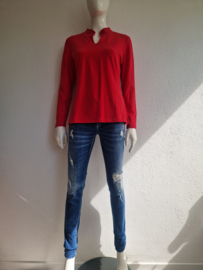 Lien & Giel top. Maat L. Rood