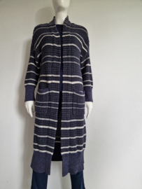 Marc O'Polo vest (lang model). Maat S. Gestreept.