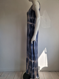 Expresso maxi dress. Maat 38,Blauw/ tie and dye