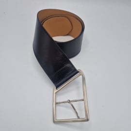 Angelo de Lombardi tailleriem. 85 cm.Zwart/leer.