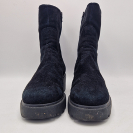 Unisa Jofo boots. Maat 41, Zwart/ suède.
