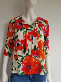 Nathalie Vleeschouwer blouse. Maat S. Bloemenprint.