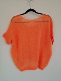 Les Tricots de Léa | Maat 0 | Neon oranje |