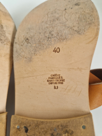 K.Jacques Saint-Tropez leren sandalen | maat 40 |