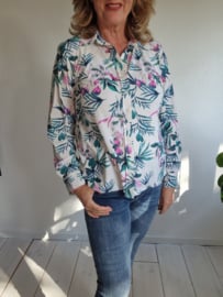 Studio Anneloes Bobby blouse. Maat L. bloemenprint.