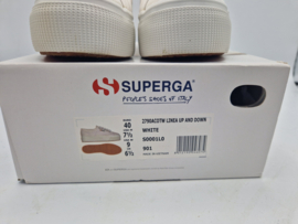 Superga sneakers. Maat 40. Wit.