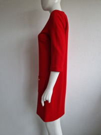 Vanilia jurk. Maat 40, Cherry red.