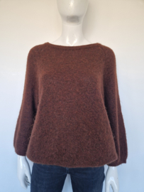 American Vintage trui | Maat M/L | Bruin |