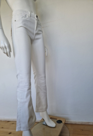Pinko flared jeans Flora. Mt. 27, Wit.