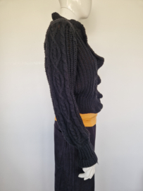 Golden Days Paris vest | 1 maat | Zwart |