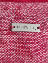 Sandwich jurk. Maat 36,Roze.