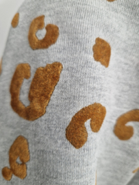 Scotch & Soda sweater. Maat S. Grijs/flockprint.
