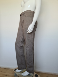 Hugo Boss jeans regular fit. Mt. 36/34. Lichtbruin.