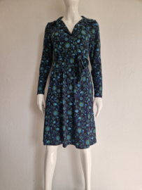 La Lamour Collar Dress Marilyn Retro Birds. Maat M