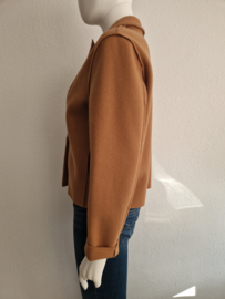 Xandres blazer Borris. Maat 40, Camel.