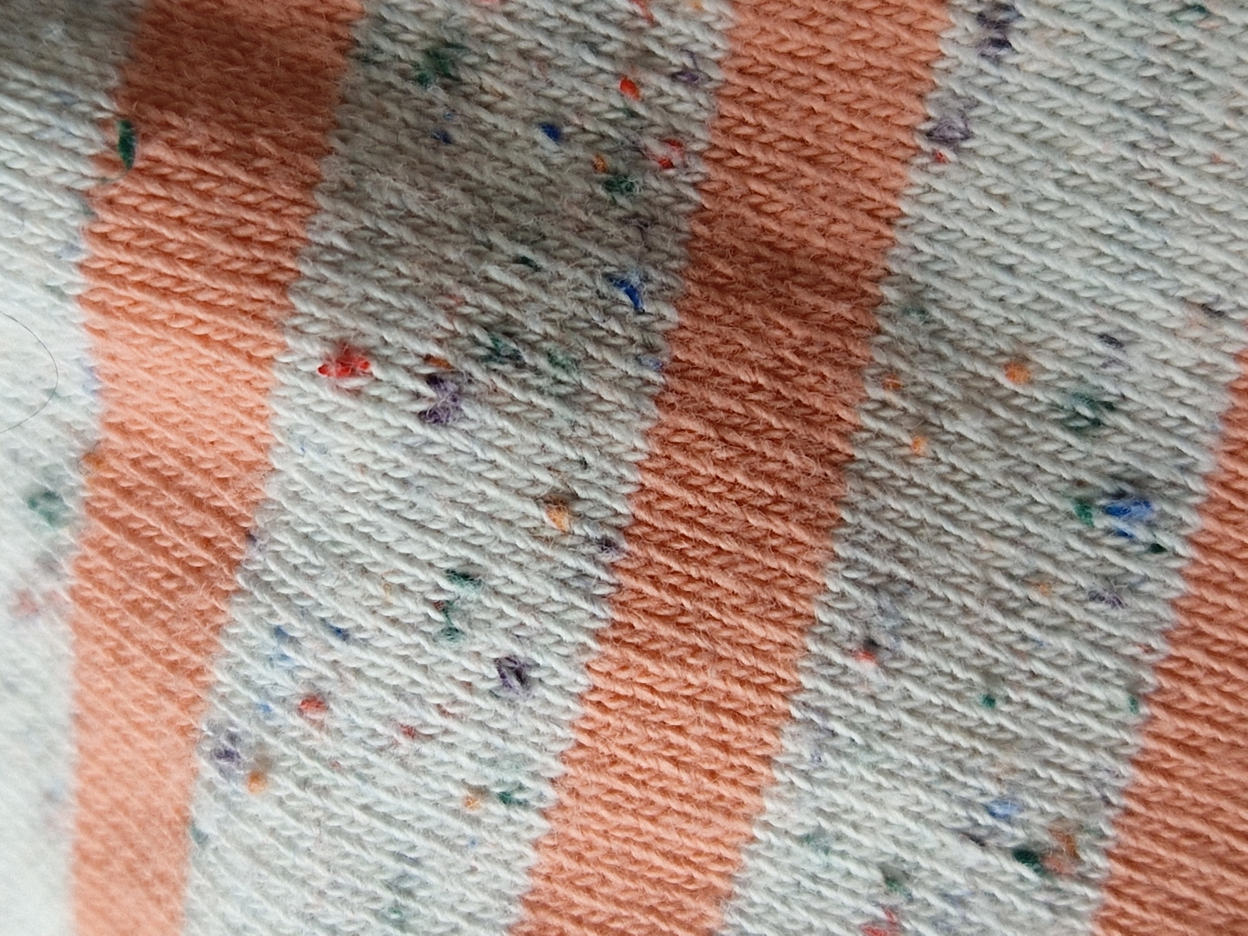 Saint James Bretons shirt. Maat 40, Zalm/crème.
