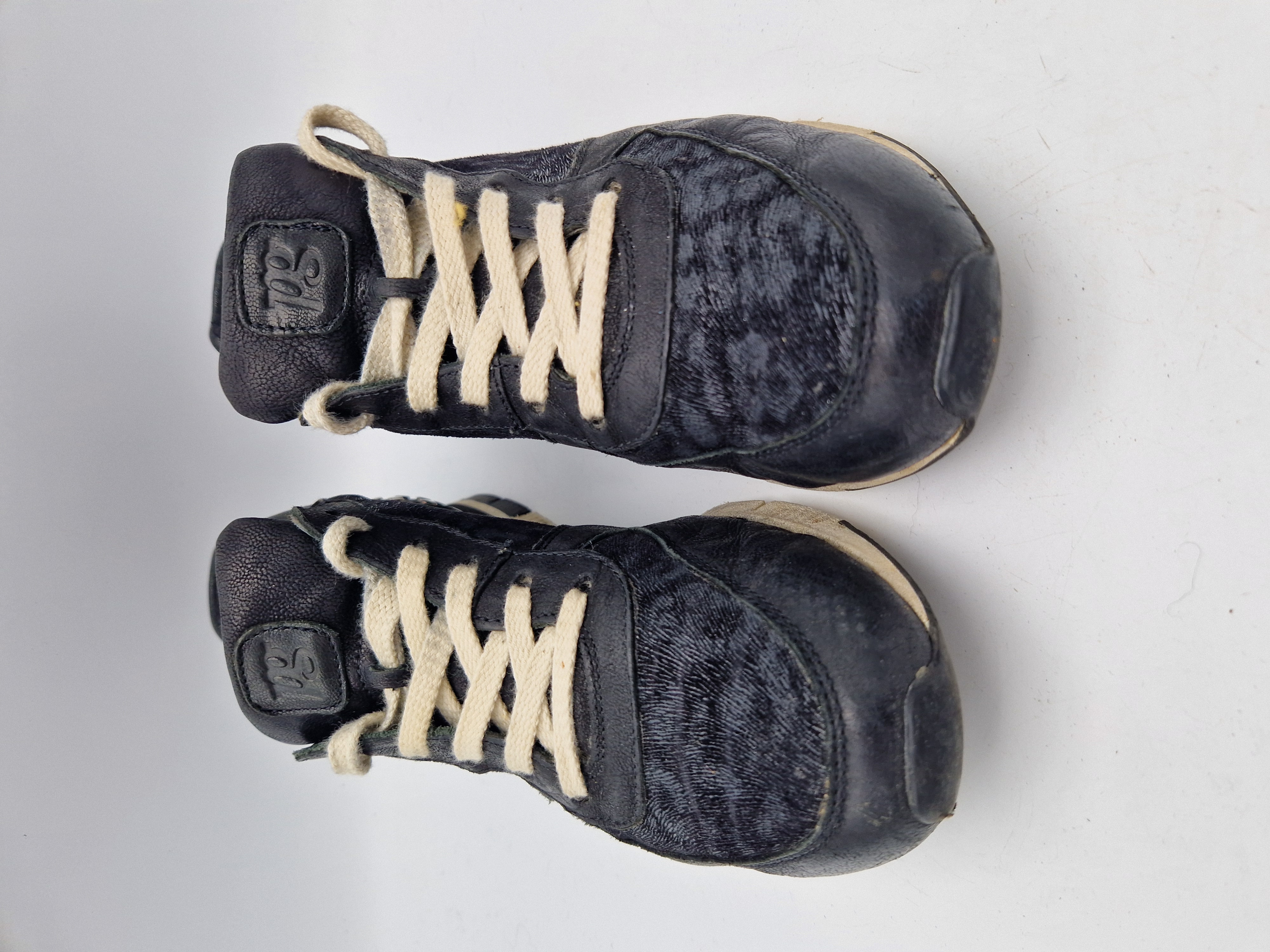 Paul Green sneakers. Maat 4,5, Zwart/leer.