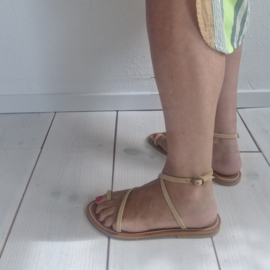 K.Jacques Saint-Tropez Loki F sandalen. Maat 40, Beige.