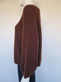 American Vintage trui | Maat M/L | Bruin |