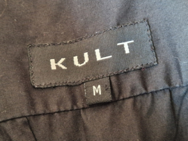 Kult blouse. Maat M. Zwart/geborduurd.